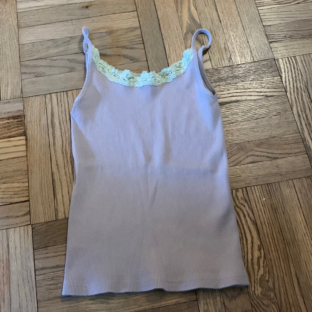 Brandy Melville lace tank top